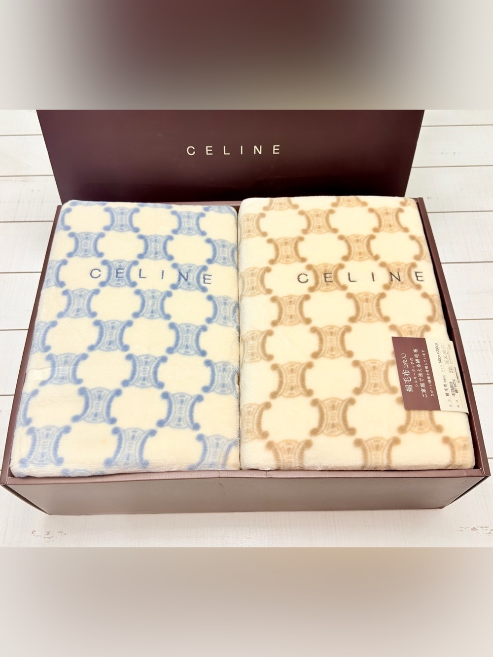 NEW Celine Fleece Blanket- 
Deadstock